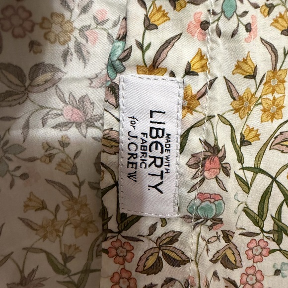 J Crew Liberty Tapestry Floral Shirt Size 10 - Picture 5 of 7